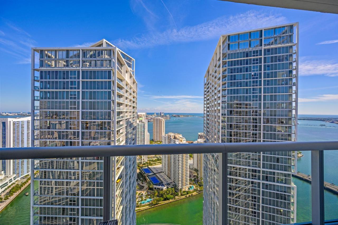 Icon Brickell • High Floor • Bay & Pool View Free Spa Apartment Miami Luaran gambar