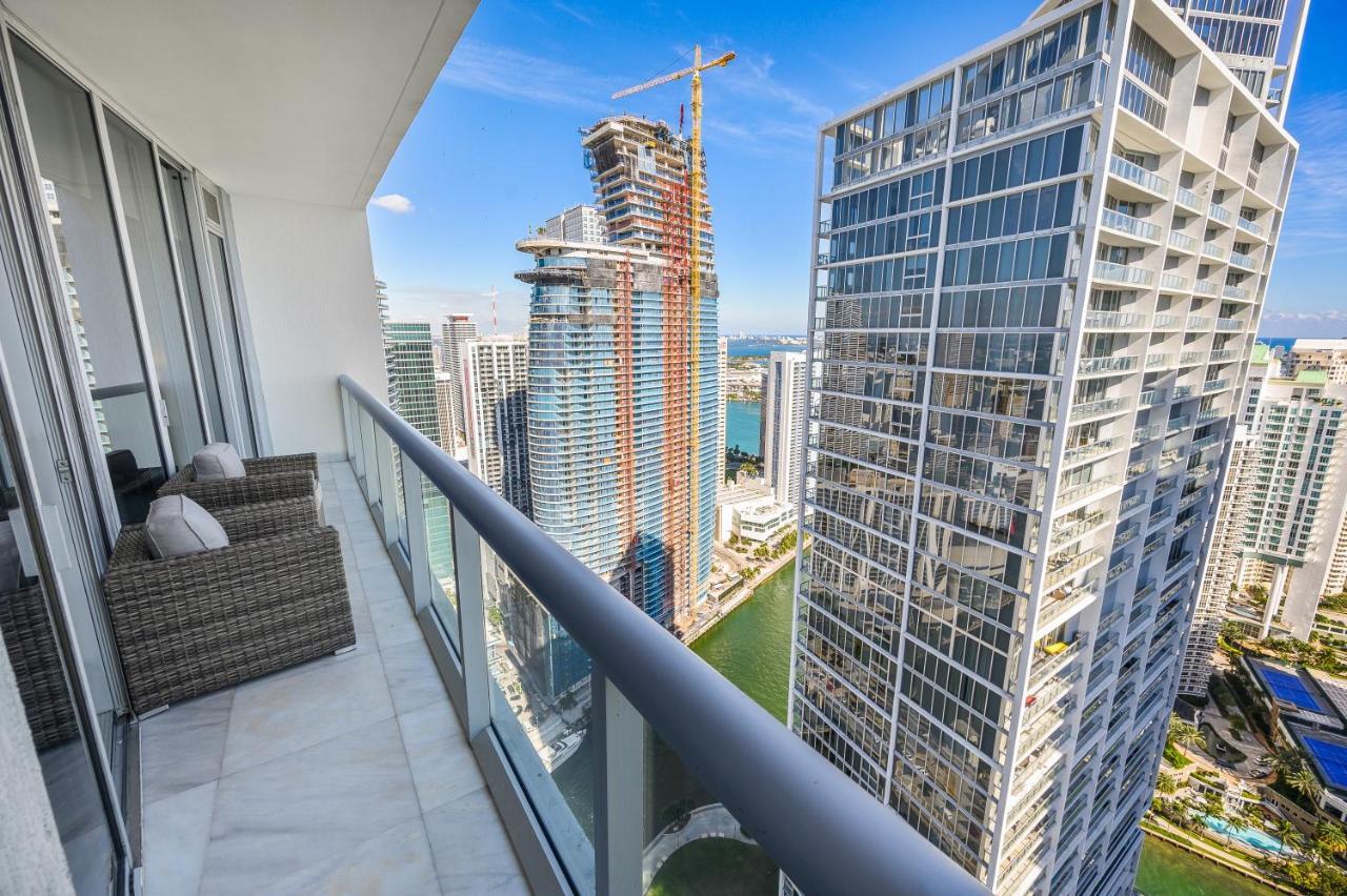 Icon Brickell • High Floor • Bay & Pool View Free Spa Apartment Miami Luaran gambar