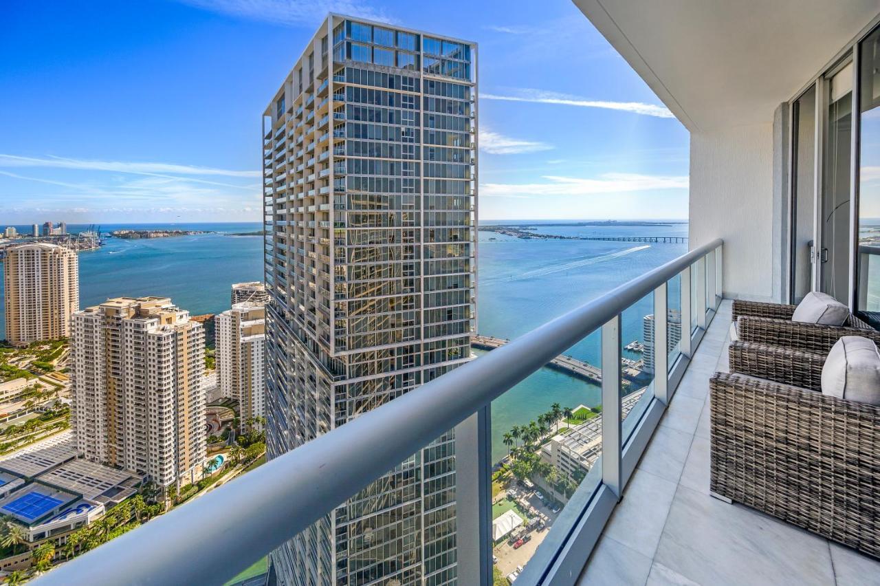 Icon Brickell • High Floor • Bay & Pool View Free Spa Apartment Miami Luaran gambar